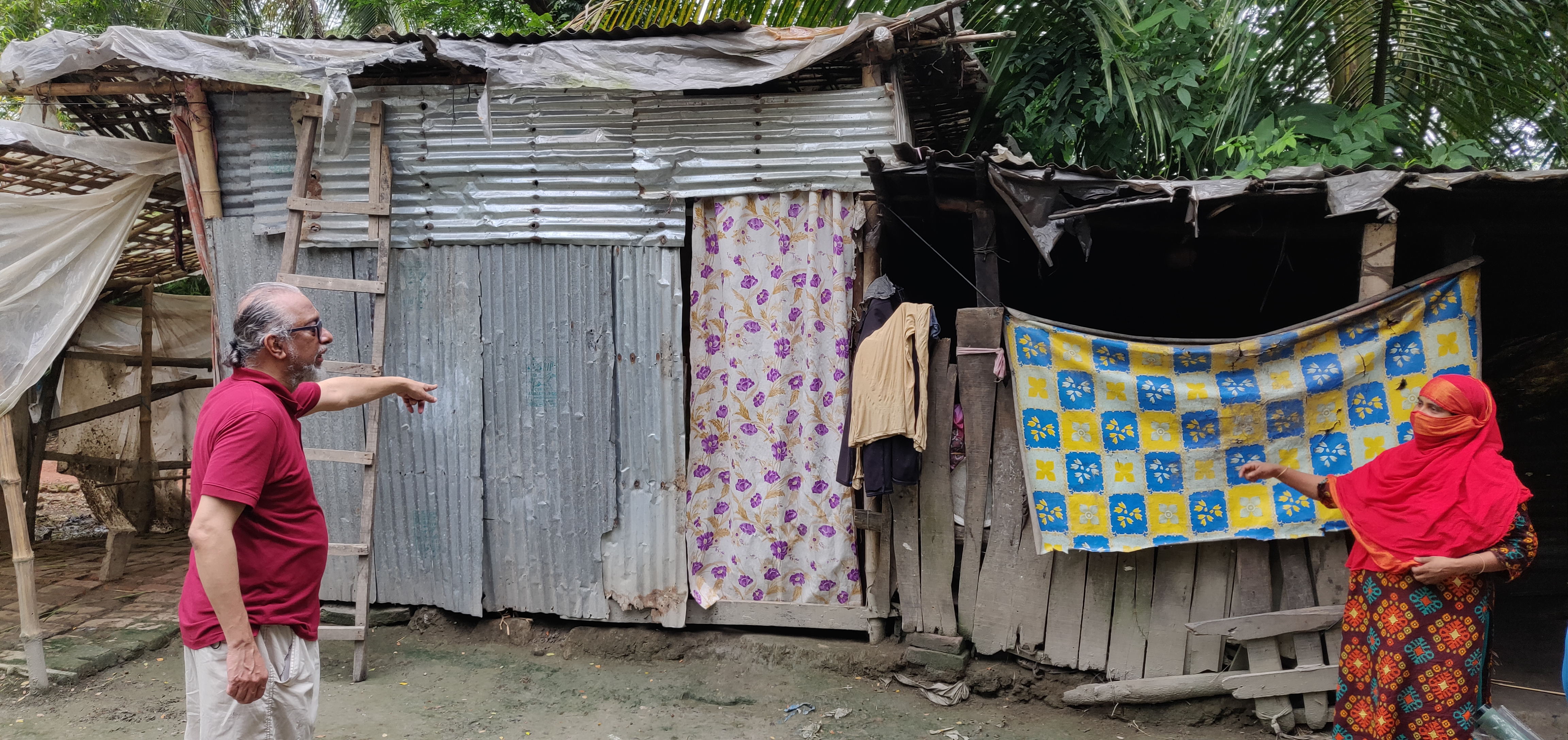 100 HOMES, 1ST VISIT OF BHOLA PROJECT
