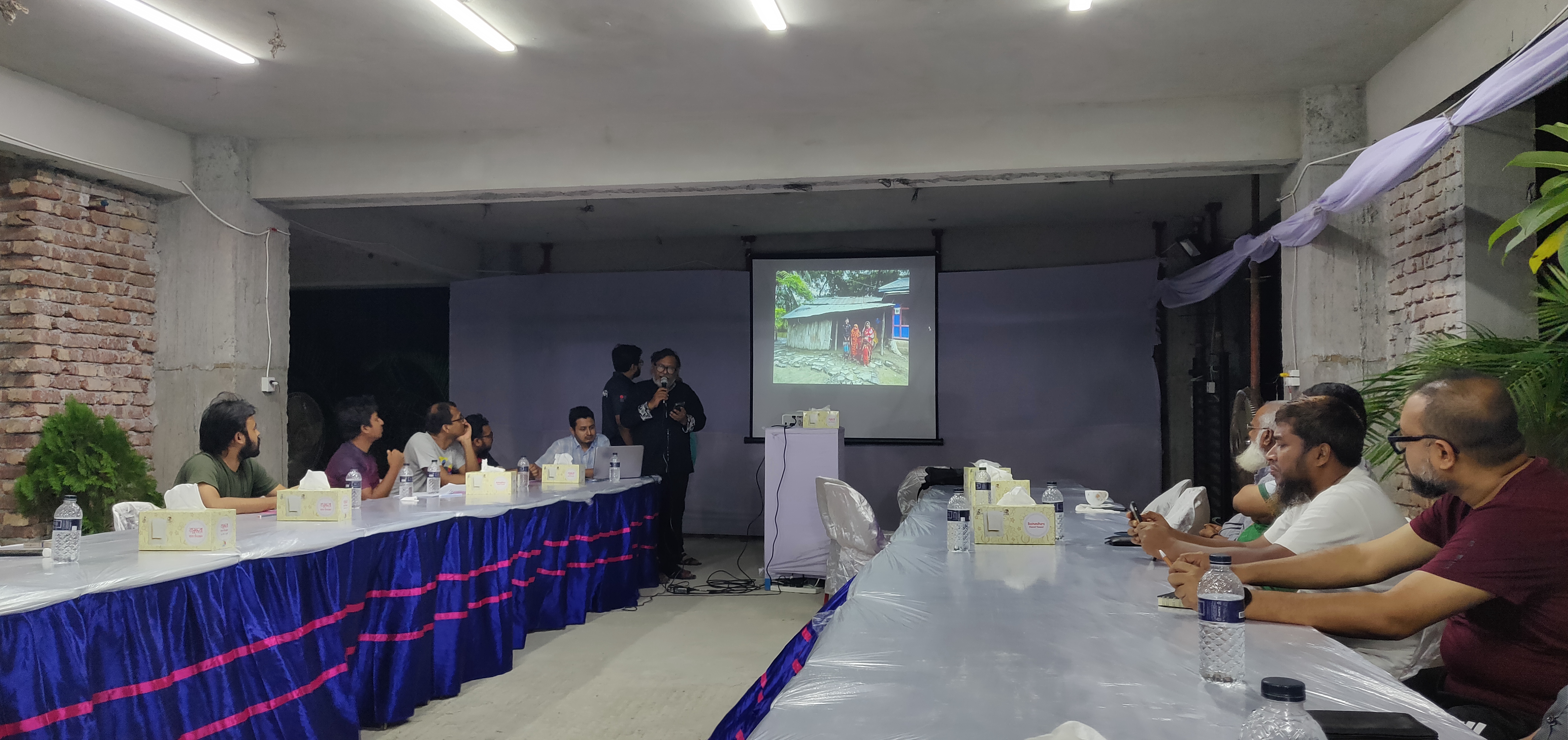 100 HOMES, 1ST VISIT OF BHOLA PROJECT