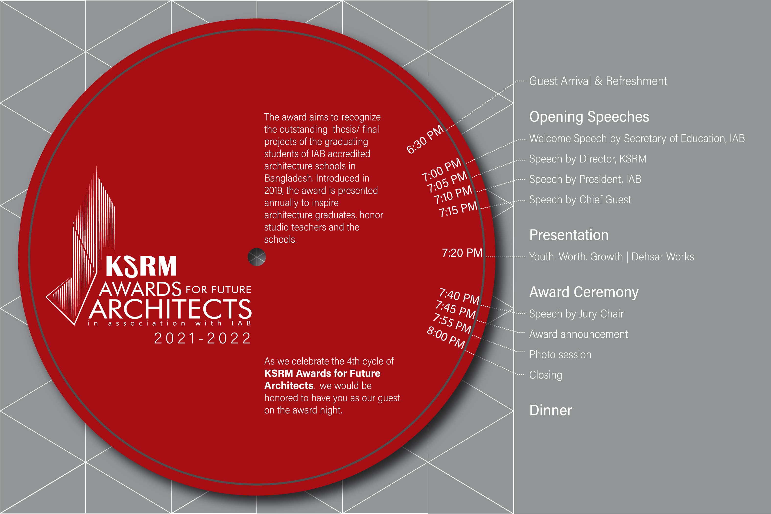 KSRM Awards for Future Aechitects [2021-22, Cycle 04]