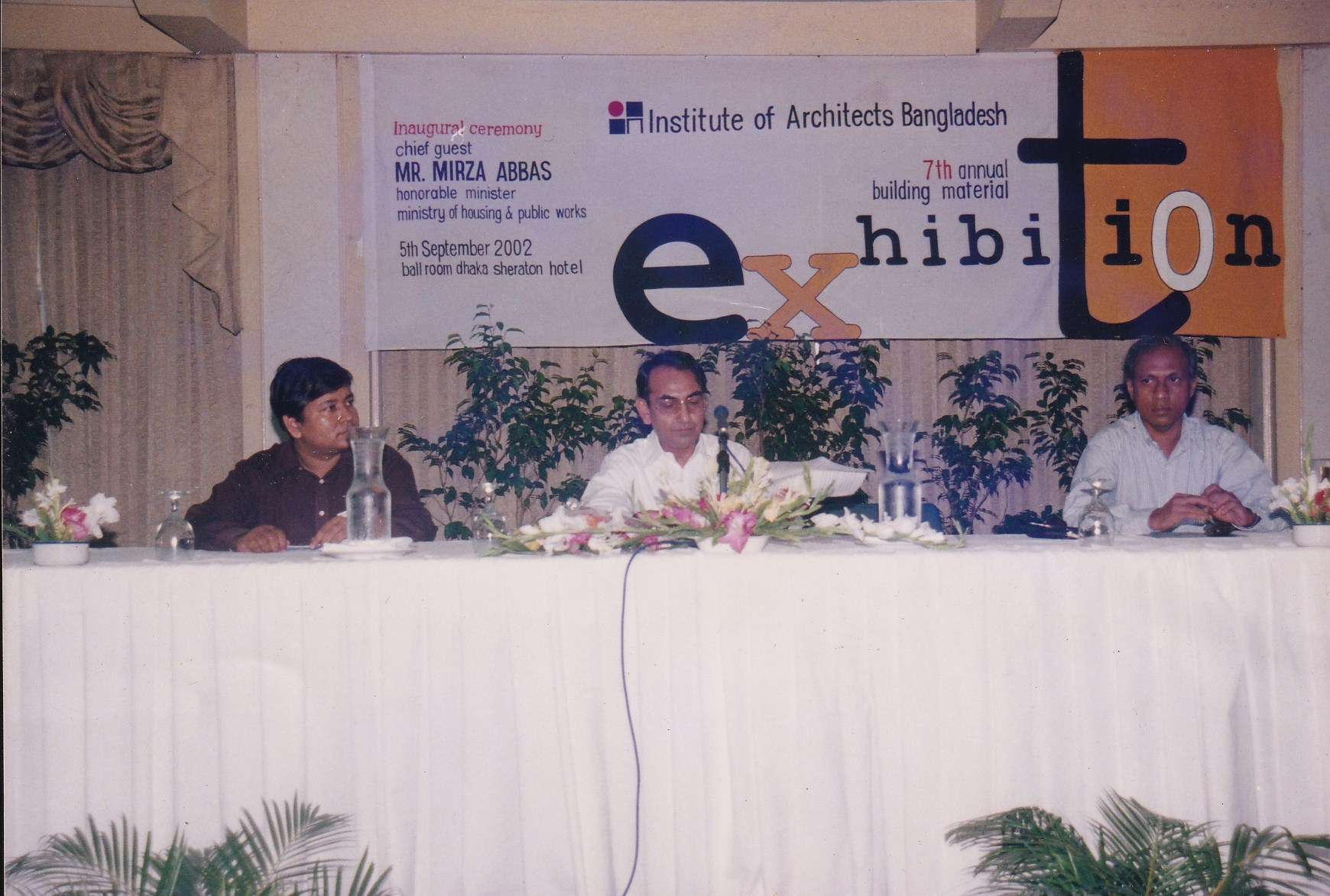 7th Annual Building Materials Exhibition, 5th September, 2002