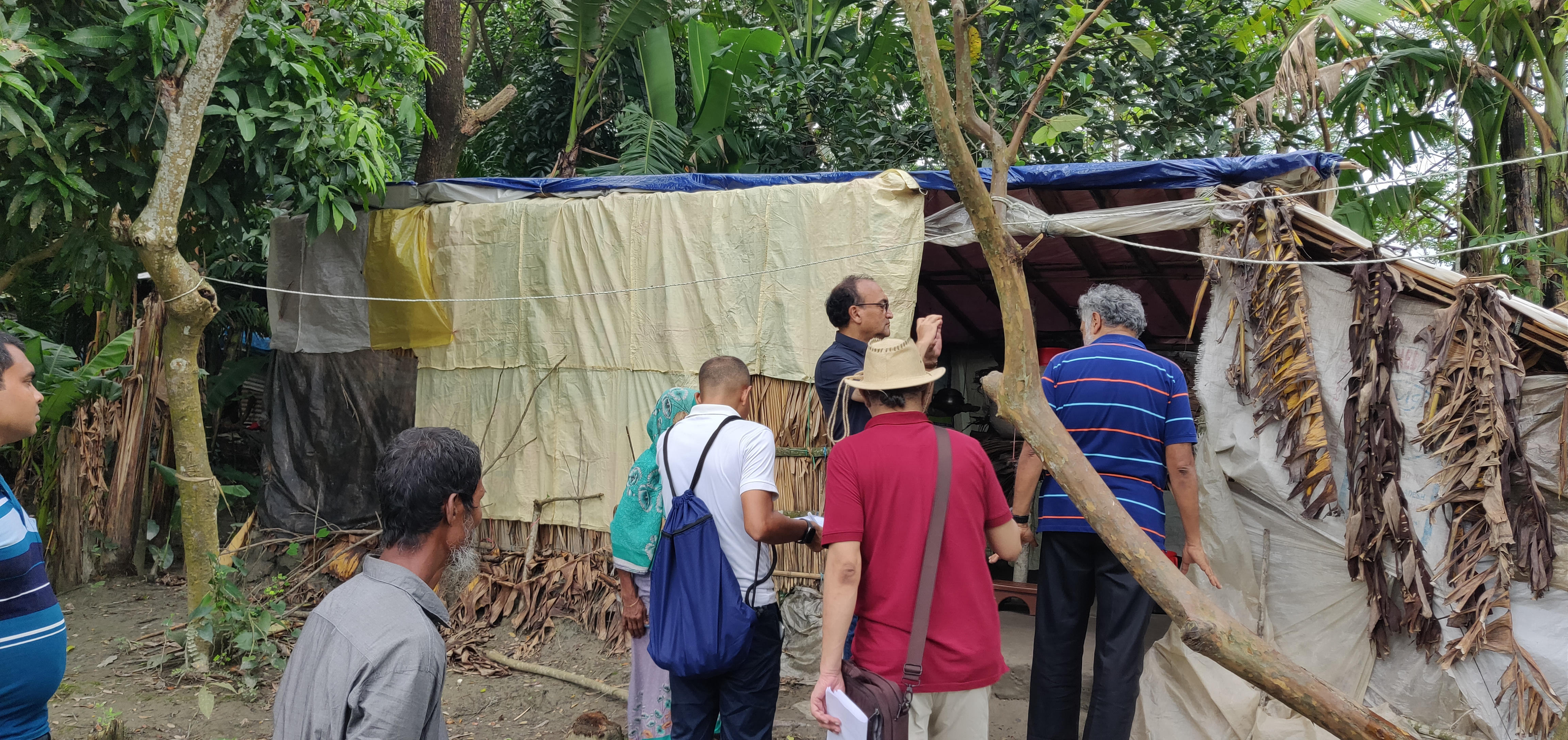 100 HOMES, 1ST VISIT OF BHOLA PROJECT