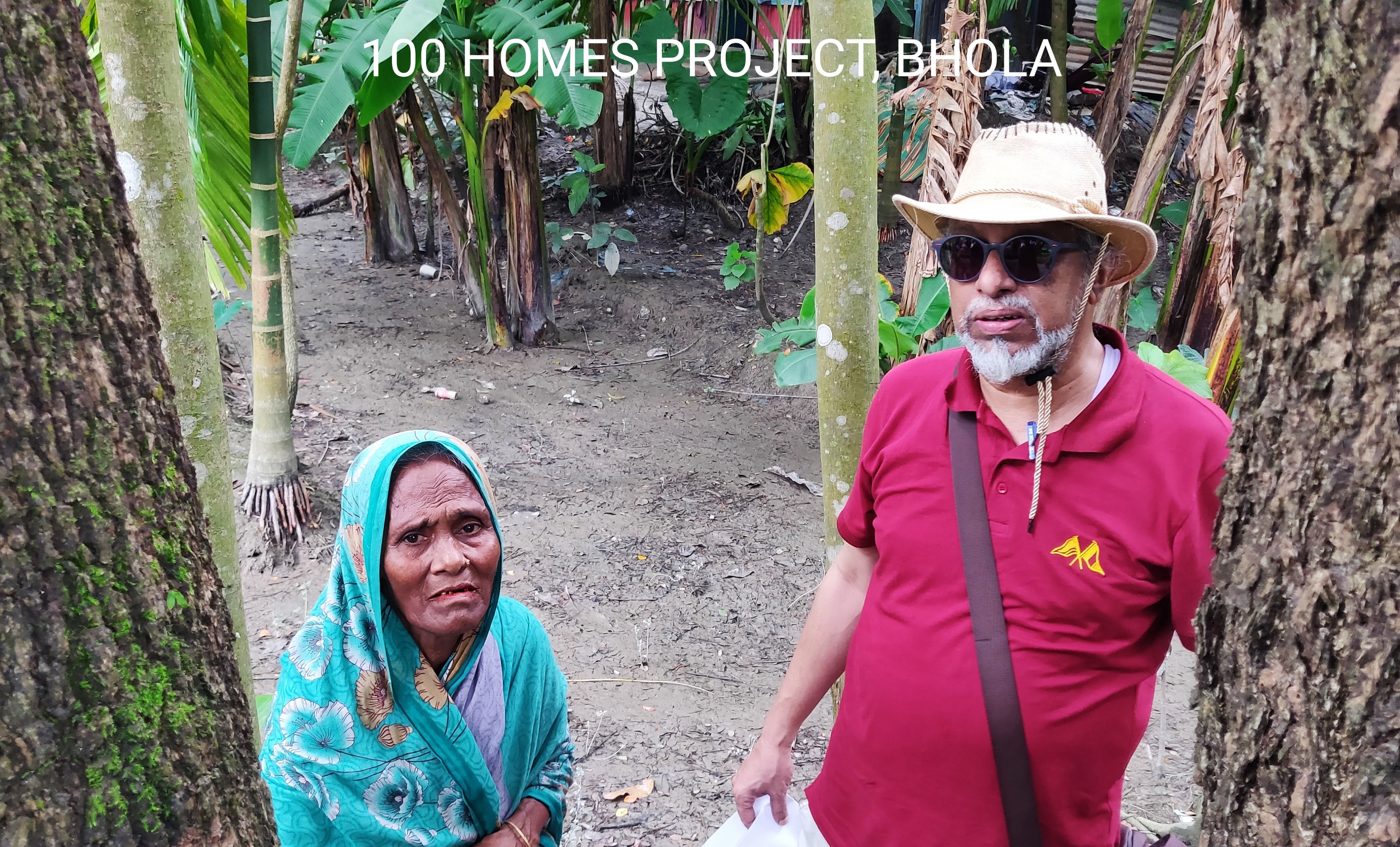 100 HOMES, 1ST VISIT OF BHOLA PROJECT